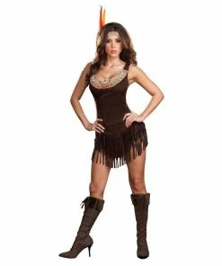 Dreamgirl Pocahottie Native American Costume For Adults