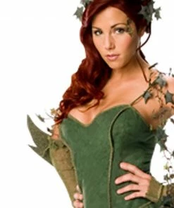 Rubie's Poison Ivy Costume For Adults - Warner Bros DC Comics Womens