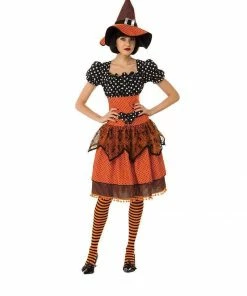 Rubie's Polka Dot Witch Costume For Adults Womens