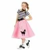 Fun World Girls Poodle Dress Costume For Kids