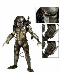 Predator - 1/4 Scale Action Figure - Jungle Hunter Predator With LED Lights - NECA Collectibles Letter P Costumes
