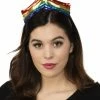Rubie's Shop All Adult Costumes Pride Sequin Rainbow Tiara For Adults