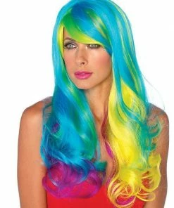 Leg Avenue Shop All Adult Costumes Prism Rainbow Wig For Adults