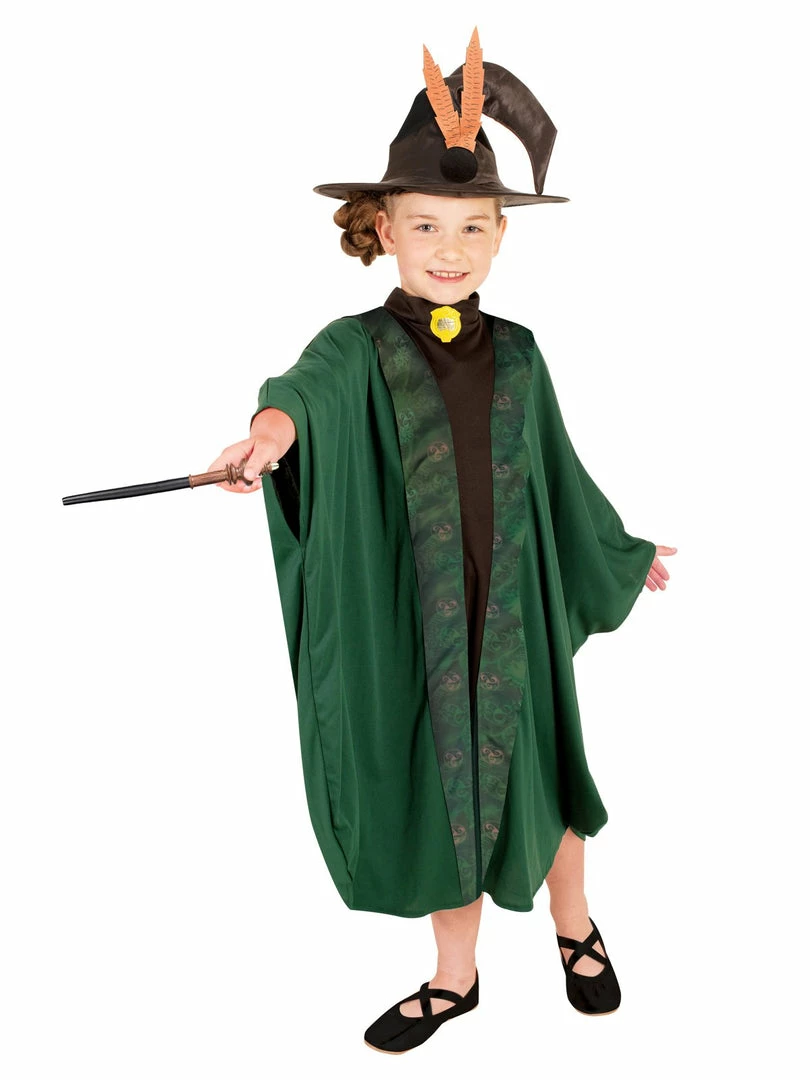 Rubie's Girls Professor McGonagall Robe For Kids - Warner Bros Harry Potter