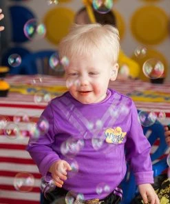 Rubie's Babies & Toddlers Purple Lachy Wiggle Deluxe Costume For Kids - The Wiggles