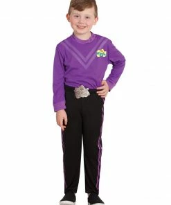 Rubie's Babies & Toddlers Purple Lachy Wiggle Deluxe Costume For Kids - The Wiggles