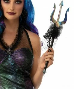 Rubie's Queen Neptune Of The Seas Deluxe Costume For Adults Womens