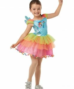 Rubie's Girls Rainbow Dash Premium Costume For Kids - Hasbro My Little Pony