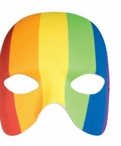 Forum Novelties Rainbow Half Mask For Adults
