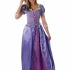 Rubie's Womens Rapunzel Deluxe Costume For Adults - Disney Tangled