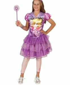 Rubie's Girls Rapunzel Footless Tights For Kids - Disney Tangled