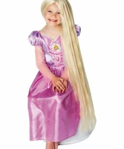 Rubie's Rapunzel Glow In The Dark Wig For Kids - Disney Tangled