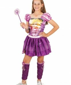 Rubie's Girls Rapunzel Leg Warmers For Kids - Disney Tangled