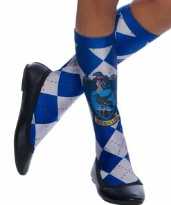 Rubie's Ravenclaw Costume Socks For Teens & Adults - Warner Bros Harry Potter Womens