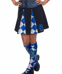 Rubie's Ravenclaw Skirt For Adults - Warner Bros Harry Potter