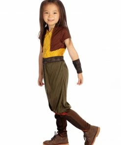 Rubie's Girls Raya Costume For Kids - Disney Raya And The Last Dragon