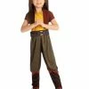 Rubie's Girls Raya Deluxe Costume For Kids - Disney Raya And The Last Dragon