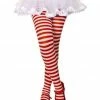 Music Legs Sky Hosiery Inc Red And White Striped Tights For Kids
