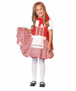 Leg Avenue Girls Red Riding Hood - Lil' Miss Riding Hood Costume For Kids