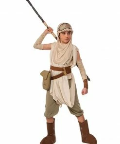 Rubie's Girls Rey Premium Costume For Kids - Disney Star Wars