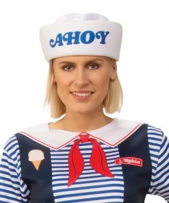Rubie's Robin 'Scoops Ahoy Uniform' Costume For Adults - Netflix Stranger Things Womens