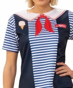 Rubie's Robin'Scoops Ahoy Uniform' Costume For Adults - Netflix Stranger Things Womens