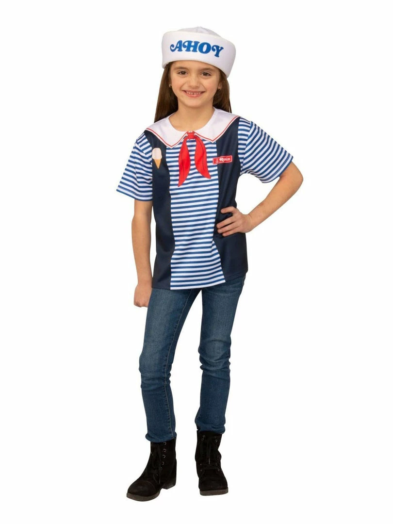 Rubie's Robin 'Scoops Ahoy Uniform' Costume For Kids - Netflix Stranger Things Girls