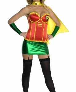 Rubie's Robin Secret Wishes Costume For Adults - Warner Bros DC Comics Womens