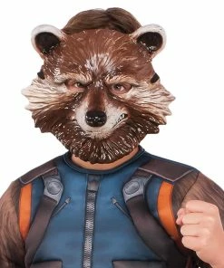 Rubie's Rocket Raccoon Costume For Kids - Marvel Guardians Of The Galaxy Boys