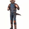Rubie's Rocket Raccoon Costume For Kids - Marvel Guardians Of The Galaxy Boys