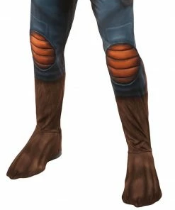 Rubie's Rocket Raccoon Deluxe Costume For Adults - Marvel Avengers Endgame Mens