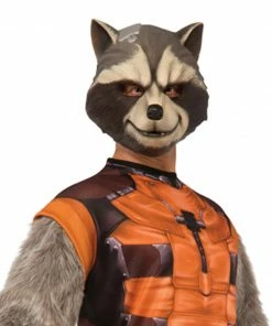 Rubie's Rocket Raccoon Deluxe Costume For Adults - Marvel Guardians Of The Galaxy