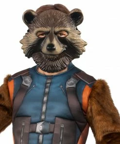 Rubie's Rocket Raccoon Deluxe Costume For Adults - Marvel Guardians Of The Galaxy