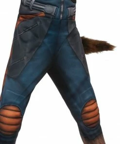 Rubie's Rocket Raccoon Deluxe Costume For Kids - Marvel Guardians Of The Galaxy