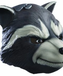 Rubie's Rocket Raccoon Overhead Mask For Adults - Marvel Guardians Of The Galaxy Shop All Adult Costumes