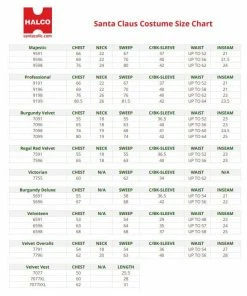 Halco Santa Claus Deluxe Costume For Adults