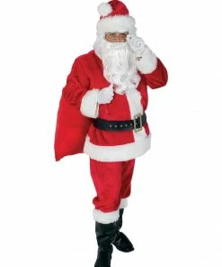 Rubie's Mens Santa Suit 12 Piece Costume Set For Adults