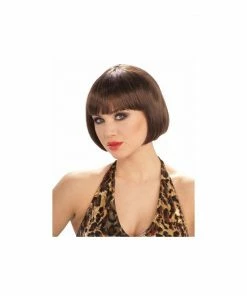 Goddessey Llc Sassy Brown Bob Wig For Adults Womens