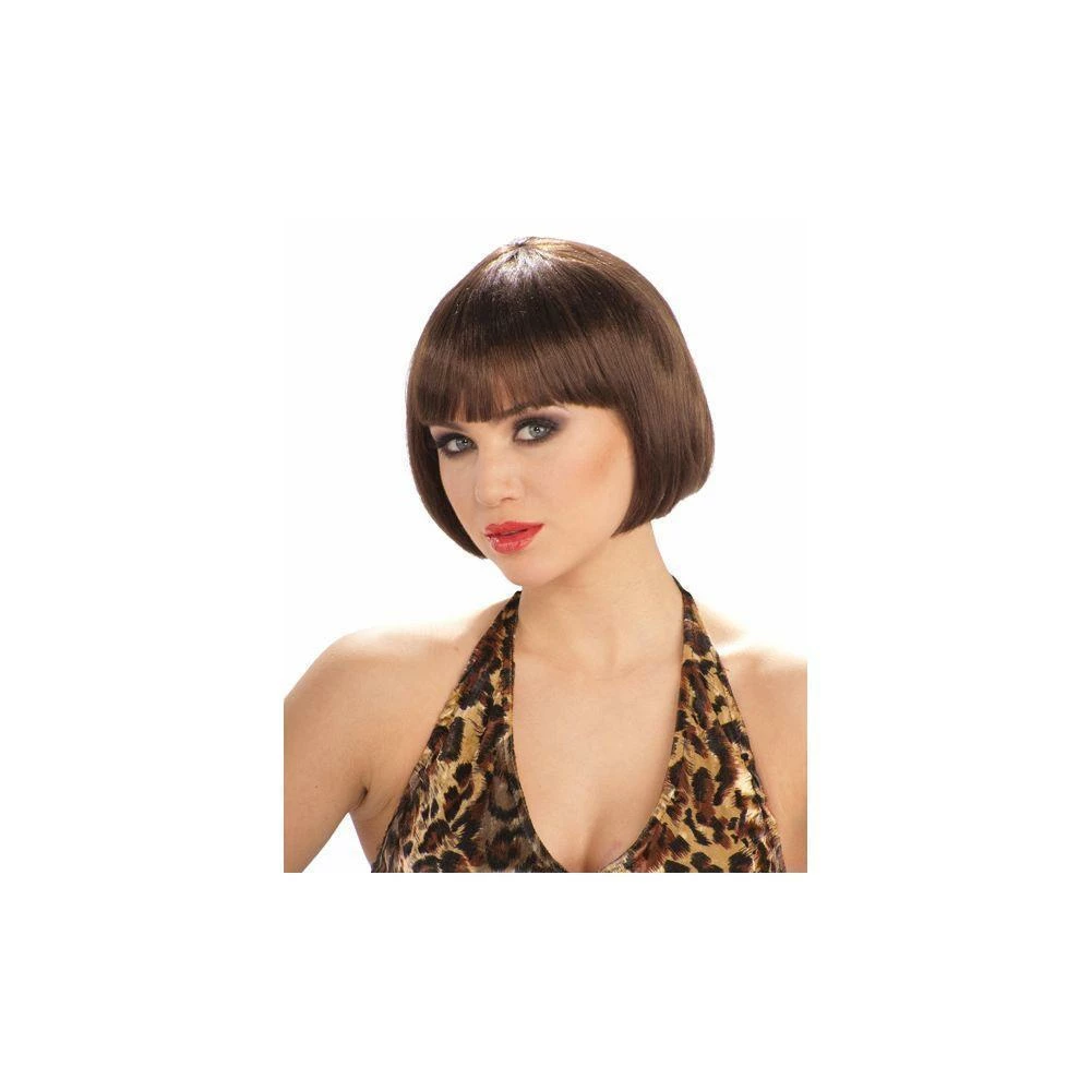 Goddessey Llc Sassy Brown Bob Wig For Adults Womens