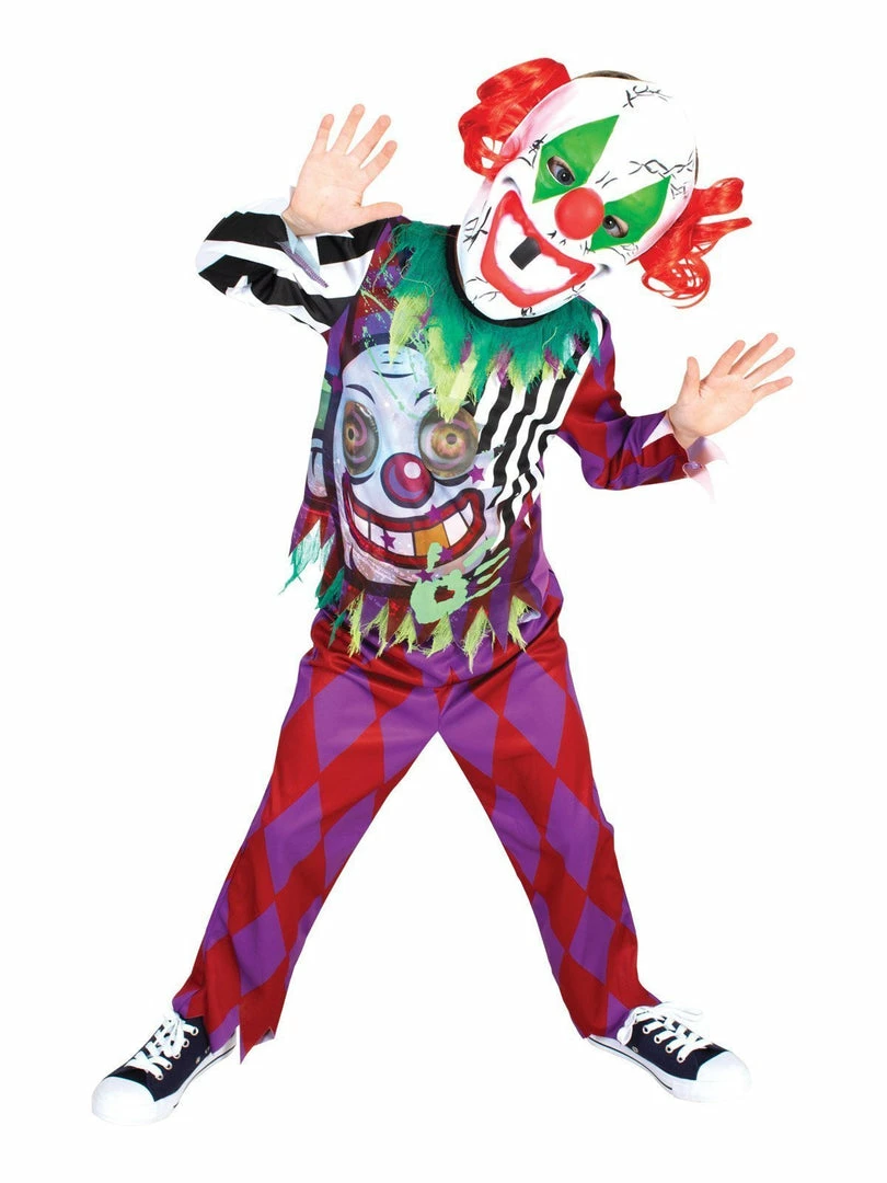Rubie's Boys Scary Clown Lenticular Costume For Kids