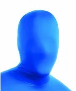 Rubie's Womens Second Skin Blue Mask For Adults