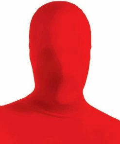 Rubie's Womens Second Skin Red Mask For Adults