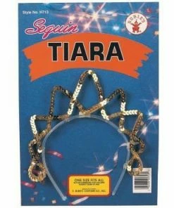Rubie's Sequin Tiara Headband Womens