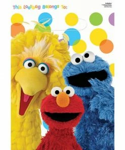 Amscan Letter S Costumes Sesame Street Loot Bags