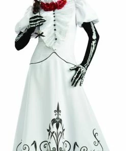 Rubie's Skeleton Bride Collector's Edition Costume For Adults Womens