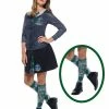Rubie's Womens Slytherin Costume Socks For Teens & Adults - Warner Bros Harry Potter