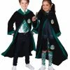 Rubie's Slytherin Robe For Kids & Tweens - Warner Bros Harry Potter Boys