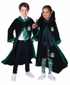 Rubie's Slytherin Robe For Kids & Tweens - Warner Bros Harry Potter Boys