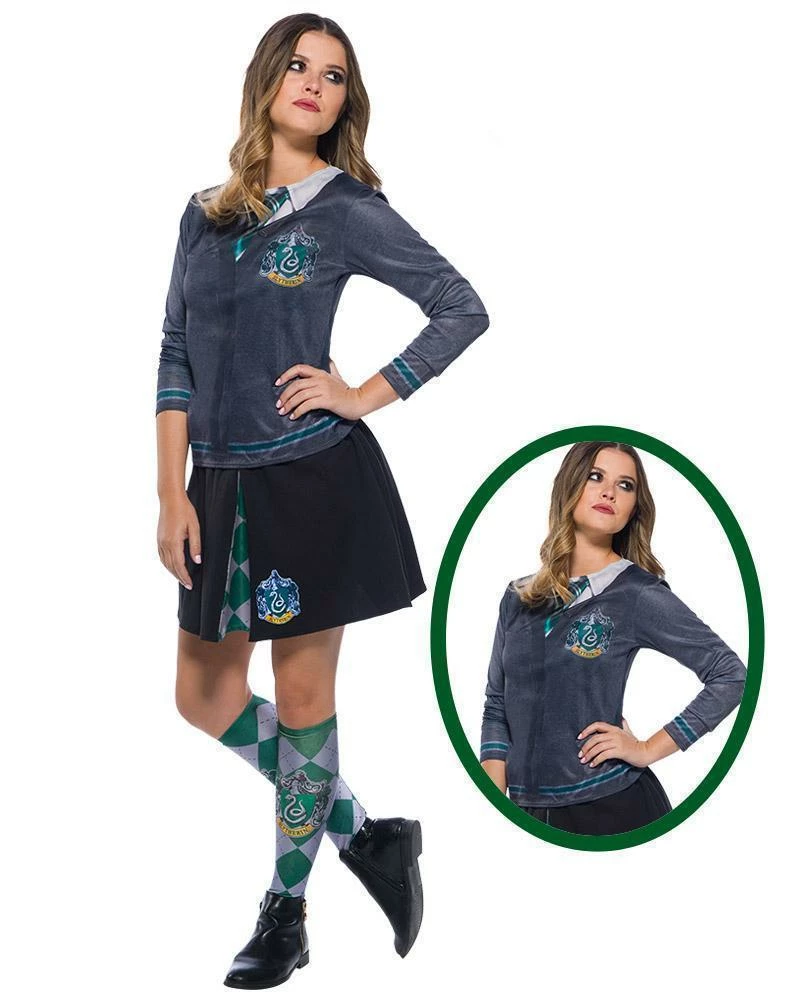 Rubie's Slytherin Top For Adults - Warner Bros Harry Potter