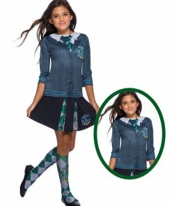 Rubie's Slytherin Top For Kids - Warner Bros Harry Potter Boys